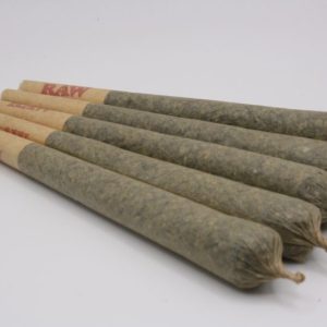 5 KING SIZE PRE ROLLS 5PK 1-1.3 GRAMS PER JOINT