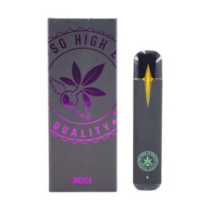 2ML - So High Extracts Premium Vape Disposables INDICA or SATIVA